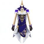 Game Genshin Impact Lisa Cosplay Costume Uniform