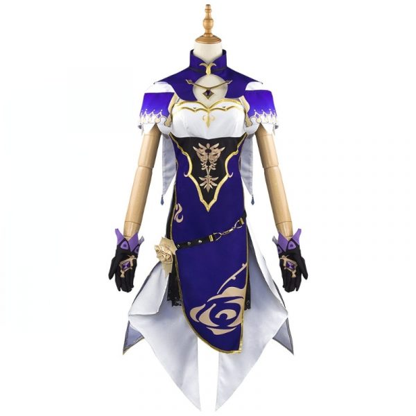Game Genshin Impact Lisa Cosplay Costume Uniform