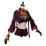 Genshin Impact  Kuki Shinobu Cosplay Costume Outfits