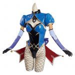 Genshin Impact Mona Cosplay Costume Bunny Girls Jumpsuit
