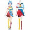 Bubble 2022 Movie Uta Cosplay Costume Women Girls Uniform Top Skirt Outfit with Stockings