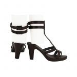One Piece Nami Cosplay Sandals Brown High Heel Shoes Custom Made