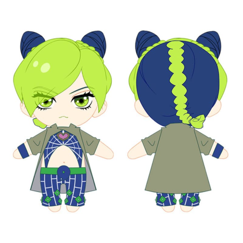 Limited JoJo Bizarre Adventure 6 Jolyne Cujoh Mascot Cosplay Plush Stuffed Doll