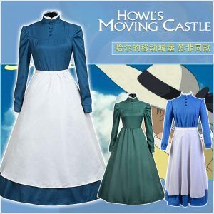 The Of Howl Sophie's Castle Hatter Cosplay Costume