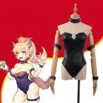 Mario Princess Kuppa Bowser Bowsette Koopa Hime Cosplay Costume