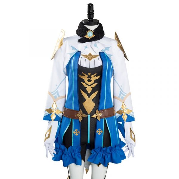 Anime Genshin Impact Sucrose Blue Costume Gothic Lolita Dress