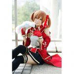 Anime Sword Art Online Silica Cosplay Costume