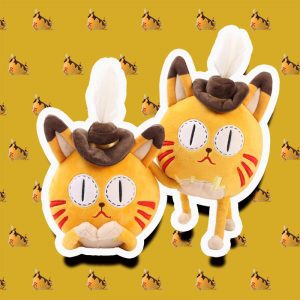 Anime Game Identity V Kawaii Attendant Pet Mr. Whisker Cosplay Pillow Plush Doll Colthing Dress Up Plushie Toy Cute Animal Gift