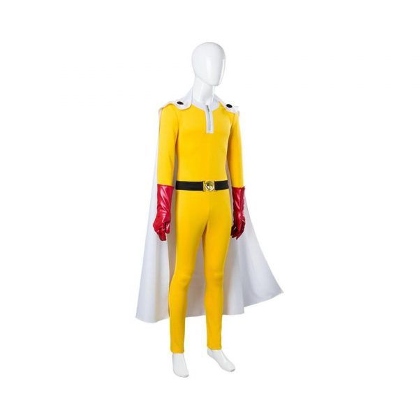 Anime One Punch Man Cosplay Saitama Jumpsuits