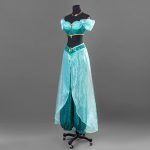 Aladdin Jasmine Princess Cosplay Costume Girl Belly Dance Fancy Dress