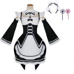 Anime Re Life In A Different World From Zero Ram/Rem Cosplay Costumes