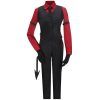 Helltaker Cosplay Costume Cerberus Red Shirt For Women
