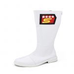 Himitsu Sentai Gorenger Akaranger Cosplay White Boots