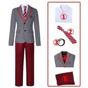 TV Elite Rebeca Nadia Cosplay Costume Samuel Omar Suit