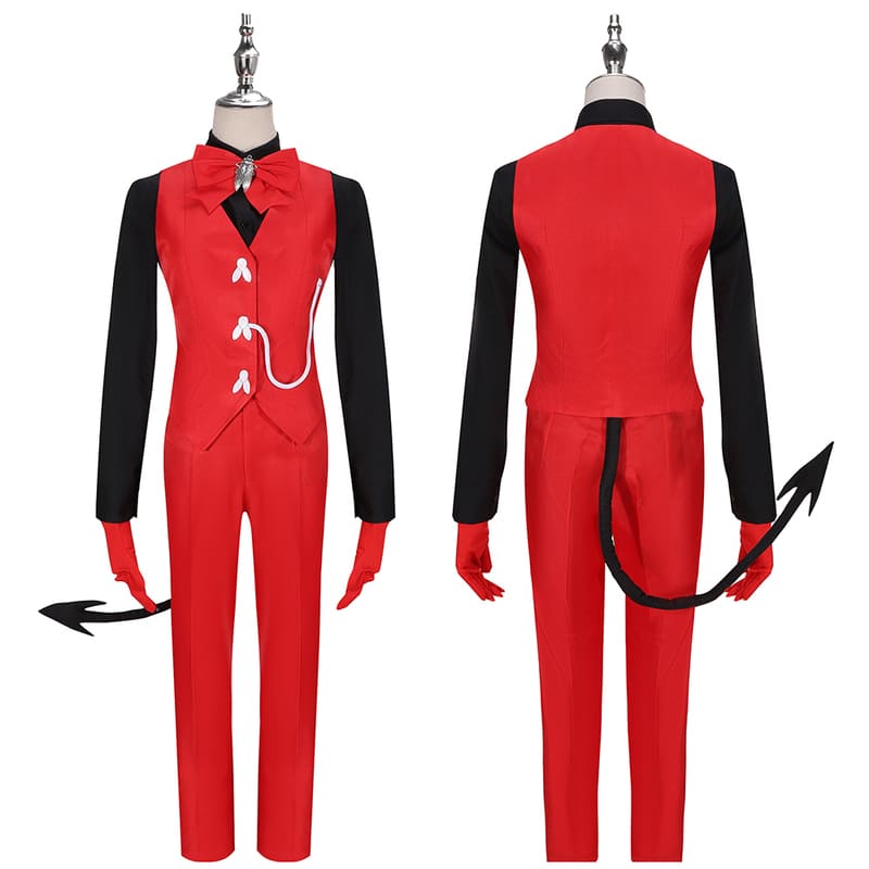 Helltaker Beelzebub Cosplay Costume Tail Ears The Great Fly Outfit
