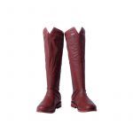 Superhero Cosplay Role Playing Clark Kent Luxious Faux Leather Boots
