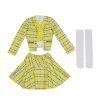 Teenage Girls Clueless Cher Horowitz Costume Alicia Silverstone Dress