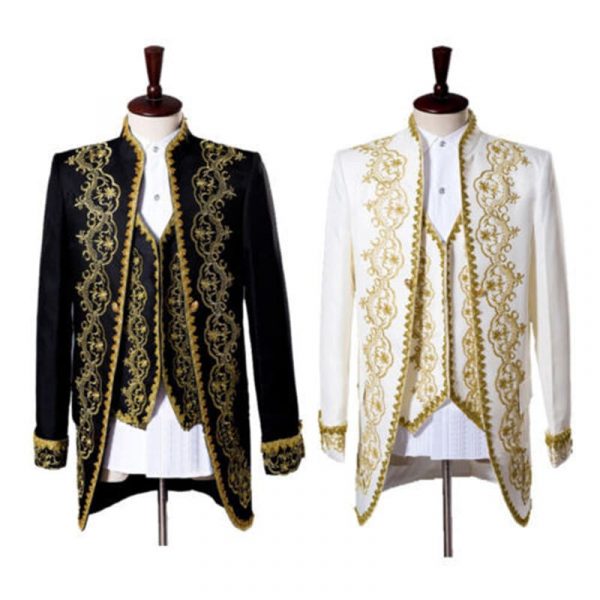Deluxe Victorian Prince Wedding Cosplay Costume