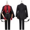 Helltaker Justice Cosplay Costume Tail Ears Awesome Demon Outfit