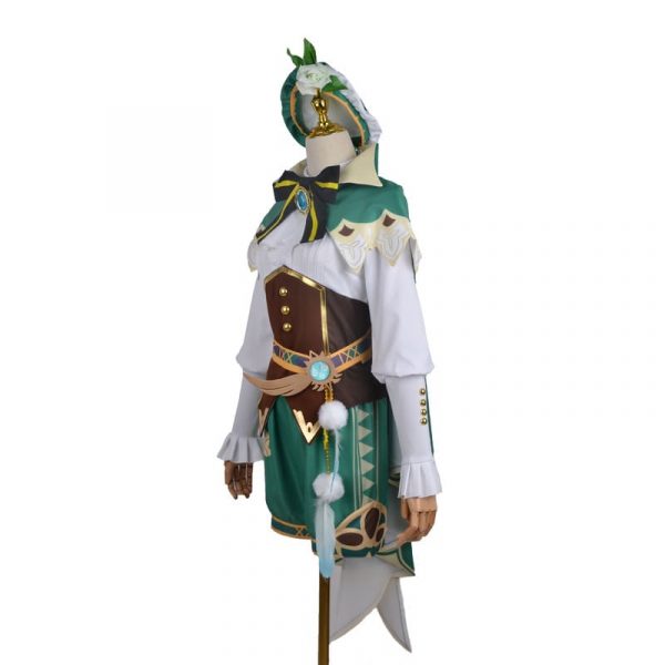Genshin Impact Venti Cosplay Costume Mondstadt Wind God Lovely Uniform