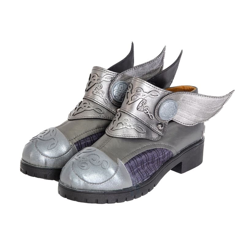 Superhero Jane Foster Lady Thor Cosplay Shoes Fancy Women Short Boots