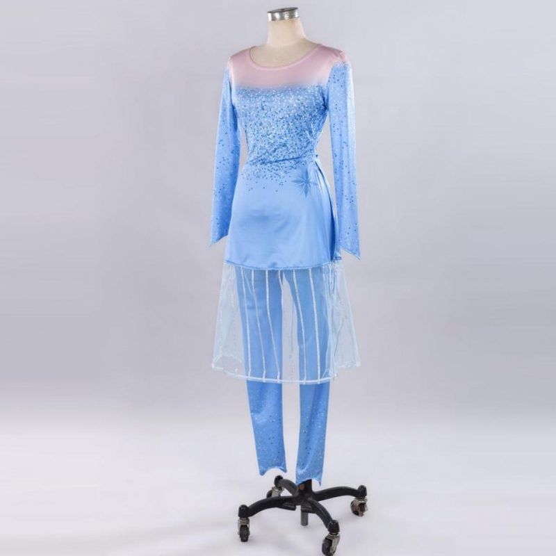 open lace back dress Elsa Dress Park style Elsa Costume for Adult – Cosplayrr main image 1