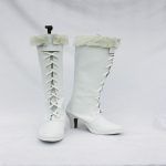 One Piece Anime Nico Robin Cosplay White Boots Custom Made