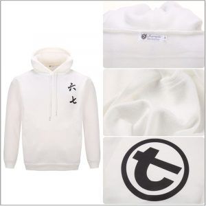 Anime Scissor Seven Killer Cosplay White Hoodie Costume Pullover Hooded Sweatshirt