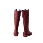 Superhero Cosplay Role Playing Clark Kent Luxious Faux Leather Boots