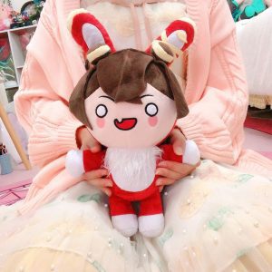 Anime Game Genshin Impact Amber Rabbit Ear Doll