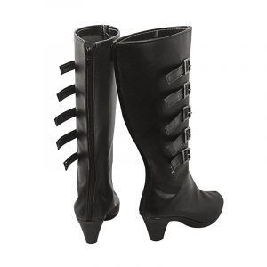 Arknights Specter Cosplay Black High Heel Boots