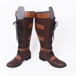 Tyrian Callows Cosplay Brown Boots Custom Made