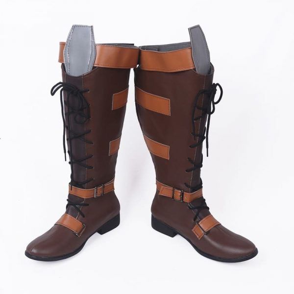 Tyrian Callows Cosplay Brown Boots Custom Made