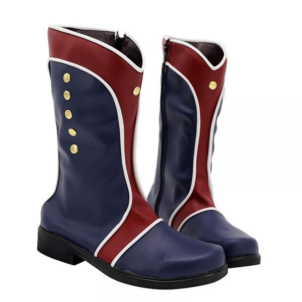 Ultraman Taro Zat Cosplay Boots Customized Leather Boots