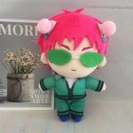 Anime The Disastrous Life of Saiki K Saiki Kusuo Cosplay Props Kawaii Plush Doll