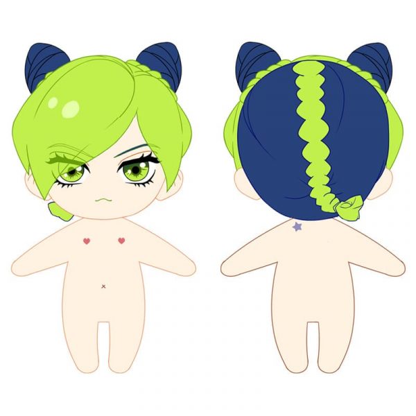 Limited JoJo Bizarre Adventure 6 Jolyne Cujoh Mascot Cosplay Plush Stuffed Doll