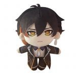 20cm Game Genshin Impact Anime Plushies Xiao Zhongli Cartoon Mascot Stuffed Doll