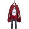 Anime Sword Art Online Asuna Yuuki Cosplay Costume Red Cloak Women