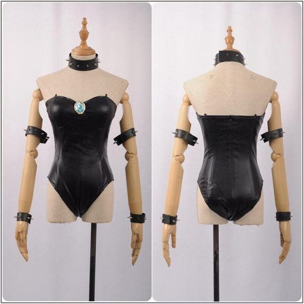 Mario Princess Kuppa Bowser Bowsette Koopa Hime Cosplay Costume