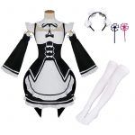 Anime Re Life In A Different World From Zero Ram/Rem Cosplay Costumes