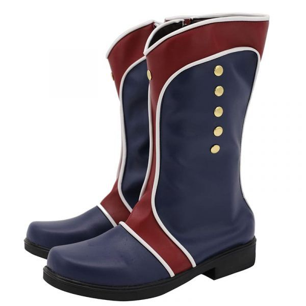 Ultraman Taro Zat Cosplay Boots Customized Leather Boots