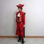 Final Fantasy XIV FF14 Red Mage Cosplay Costume