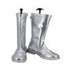Kamen Rider Masked Rider 1 Cosplay Silver Color Boots