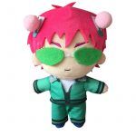 Anime The Disastrous Life of Saiki K Saiki Kusuo Cosplay Props Kawaii Plush Doll