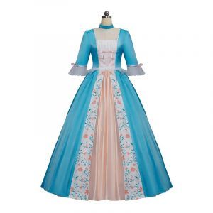 Erika Dress Princess Anneliese Cosplay Costume Pauper Wedding Royal Blue Ball Gown