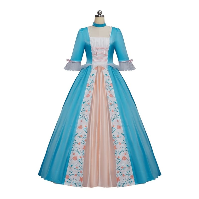 Erika Dress Princess Anneliese Cosplay Costume Pauper Wedding Royal Blue  Ball Gown - Speed Cosplay