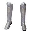 Superhero Remy LeBeau Cosplay Luxious Silver Boots