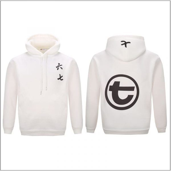 Anime Scissor Seven Killer Cosplay White Hoodie Costume Pullover Hooded Sweatshirt