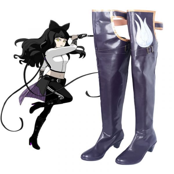 Blake Belladonna Cosplay Purple Boots Custom Made