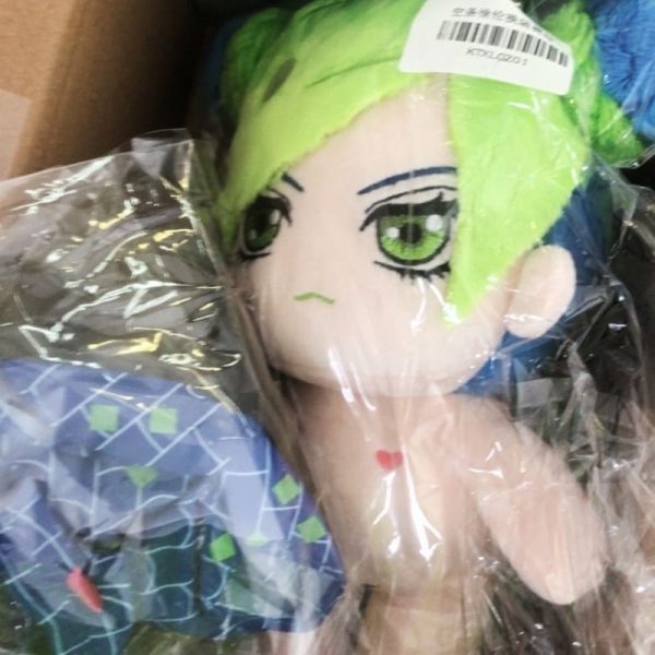 Limited JoJo Bizarre Adventure 6 Jolyne Cujoh Mascot Cosplay Plush Stuffed Doll
